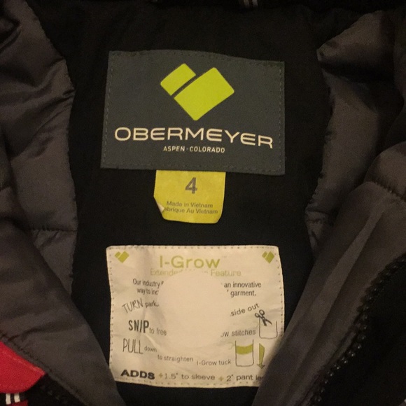 Kids Obermeyer ski jacket - Picture 2 of 6